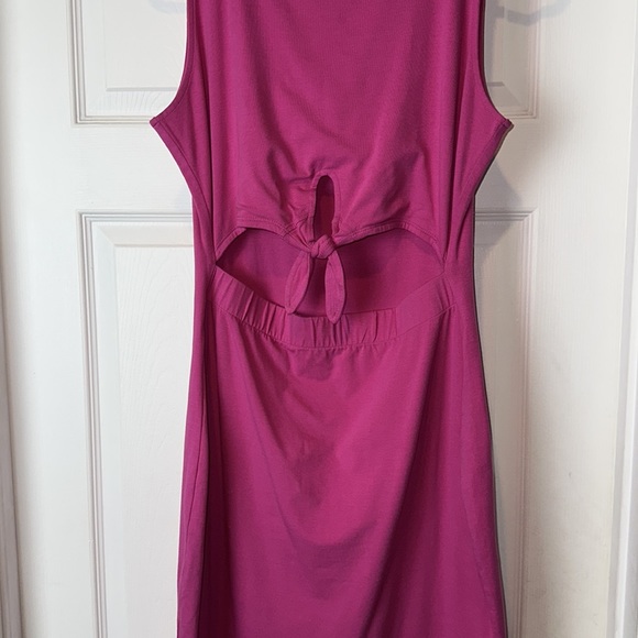 🦋🦋BUFFALO DAVID BITTON FAUX TWO PIECES PINK COTTON DRESS🦋🦋 - Picture 8 of 14